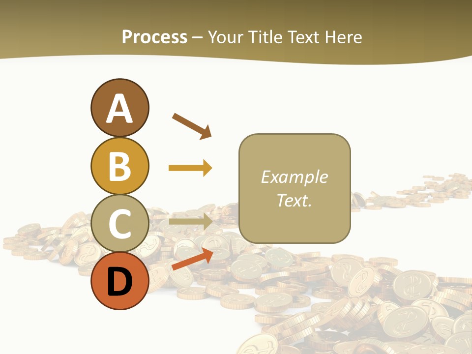 Golden Banking Backgrounds PowerPoint Template