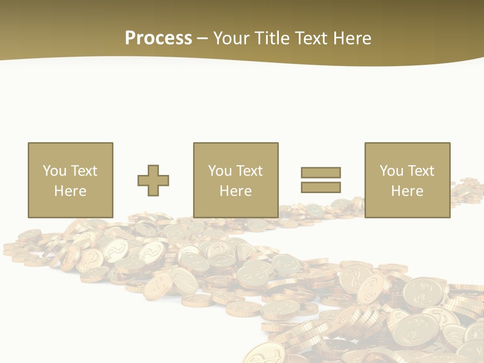 Golden Banking Backgrounds PowerPoint Template