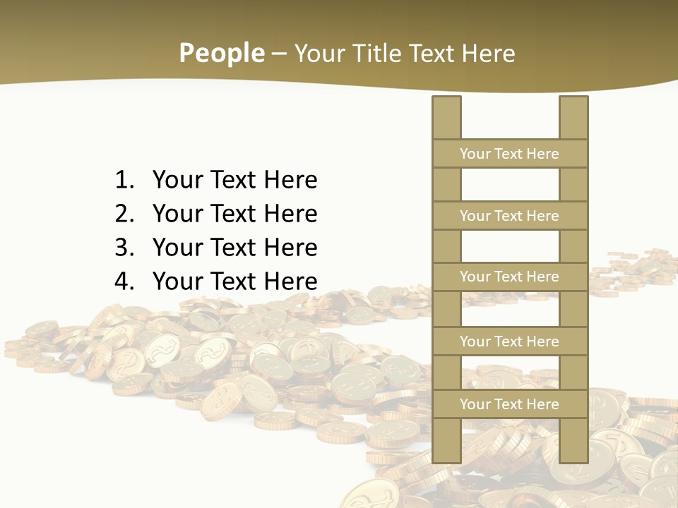 Golden Banking Backgrounds PowerPoint Template