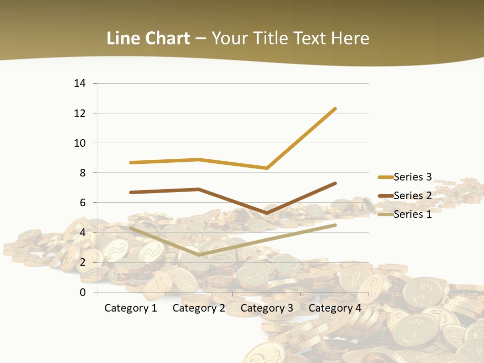 Golden Banking Backgrounds PowerPoint Template