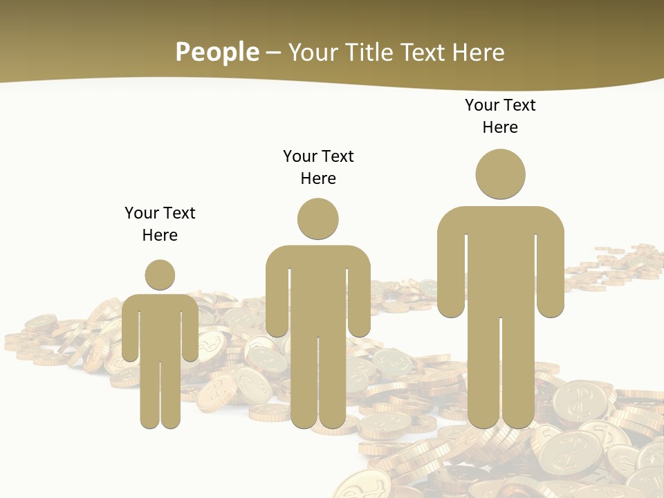 Golden Banking Backgrounds PowerPoint Template