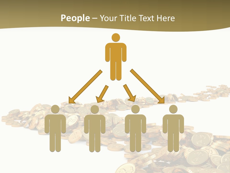 Golden Banking Backgrounds PowerPoint Template