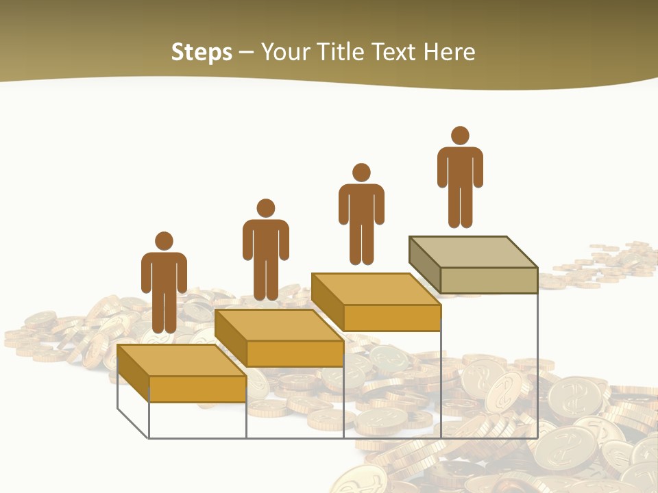 Golden Banking Backgrounds PowerPoint Template