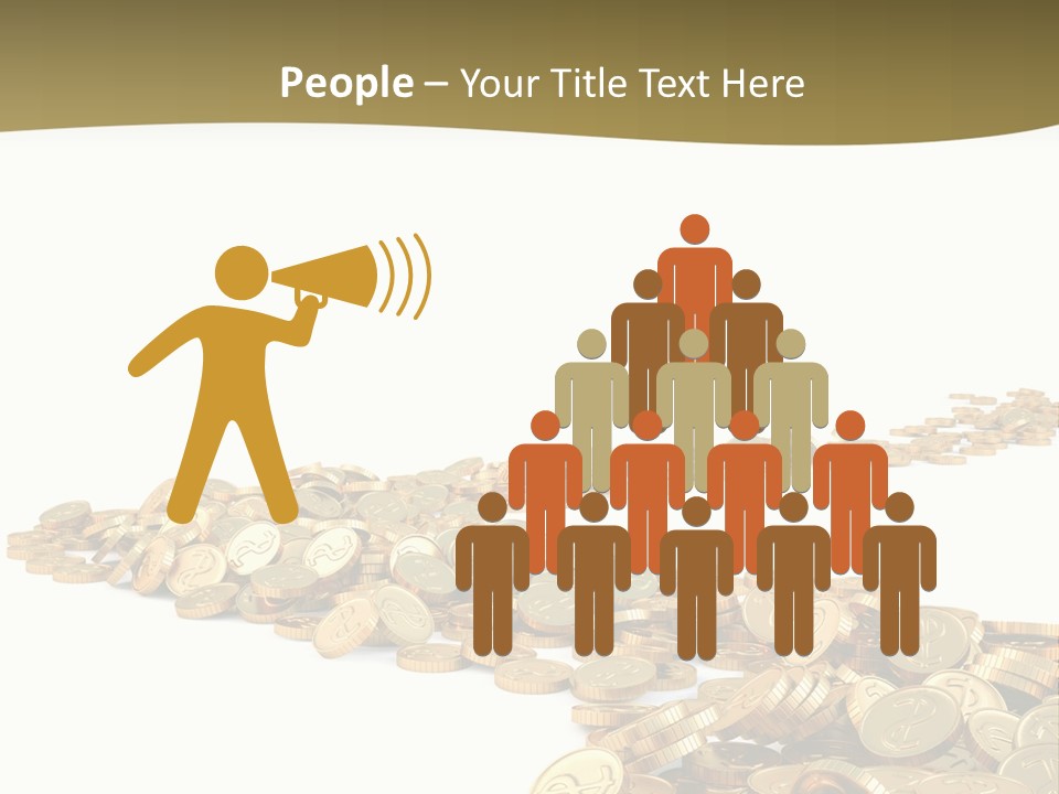 Golden Banking Backgrounds PowerPoint Template