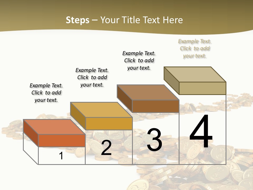 Golden Banking Backgrounds PowerPoint Template