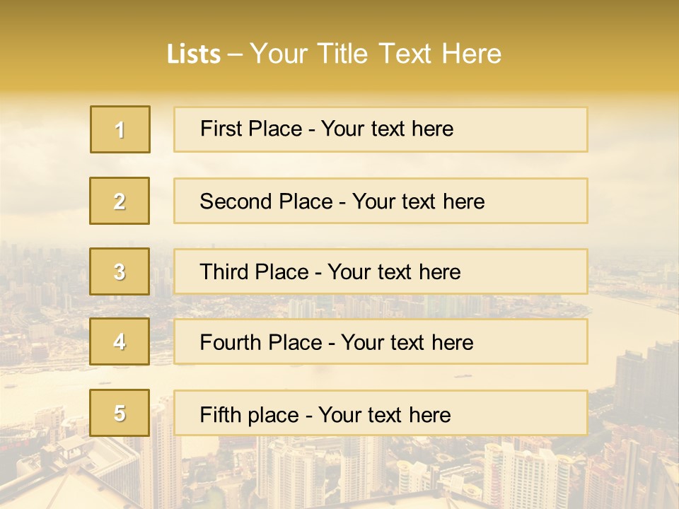 Street Pearl Travel PowerPoint Template