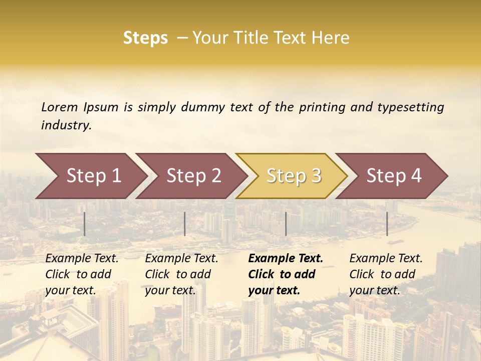 Street Pearl Travel PowerPoint Template
