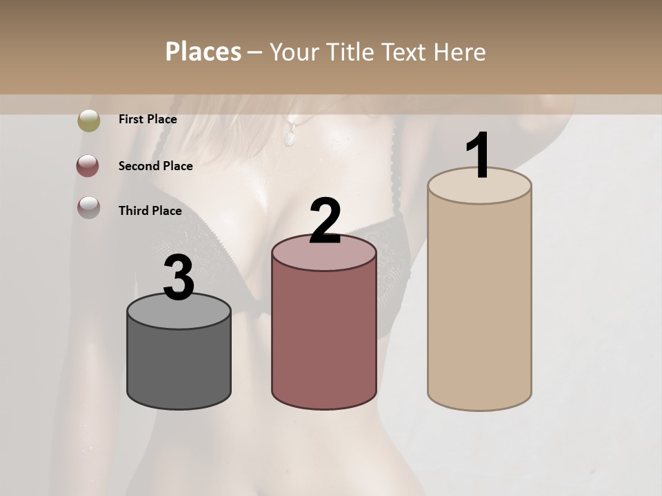 Glamour Beauty Shape PowerPoint Template