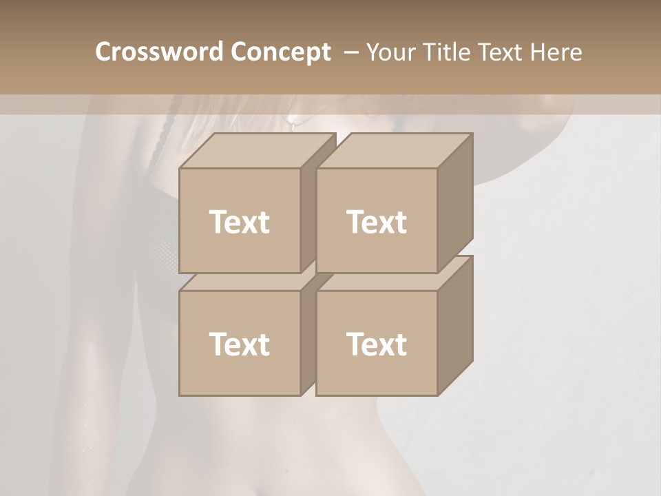 Glamour Beauty Shape PowerPoint Template