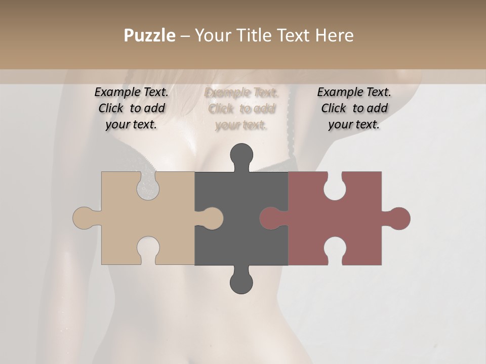 Glamour Beauty Shape PowerPoint Template