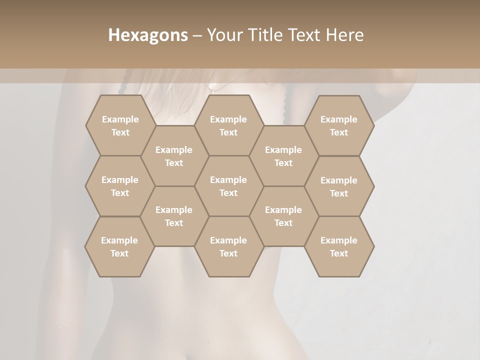 Glamour Beauty Shape PowerPoint Template