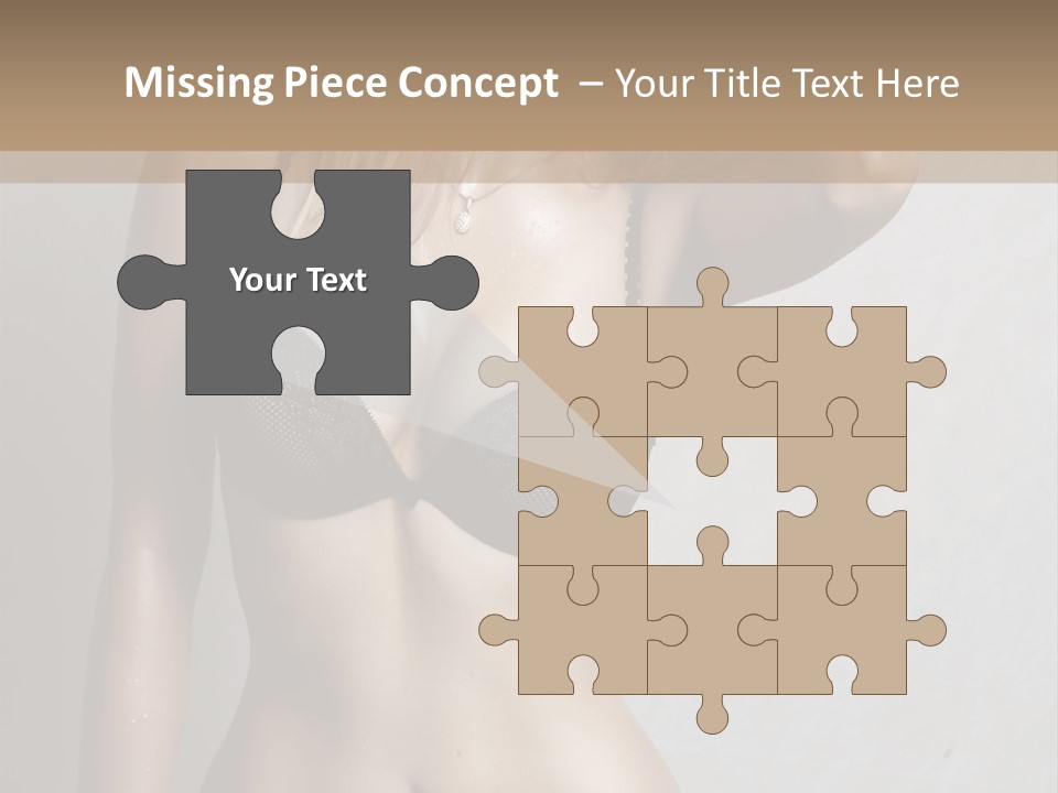 Glamour Beauty Shape PowerPoint Template