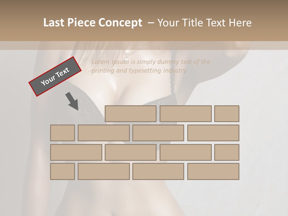 Glamour Beauty Shape PowerPoint Template