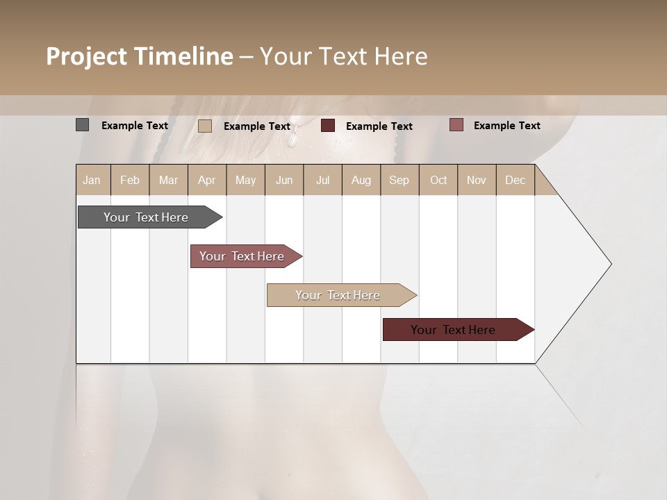 Glamour Beauty Shape PowerPoint Template