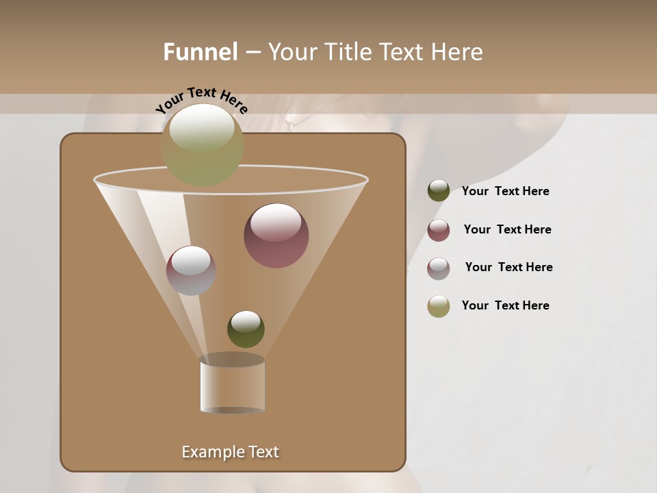 Glamour Beauty Shape PowerPoint Template