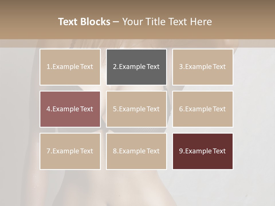 Glamour Beauty Shape PowerPoint Template