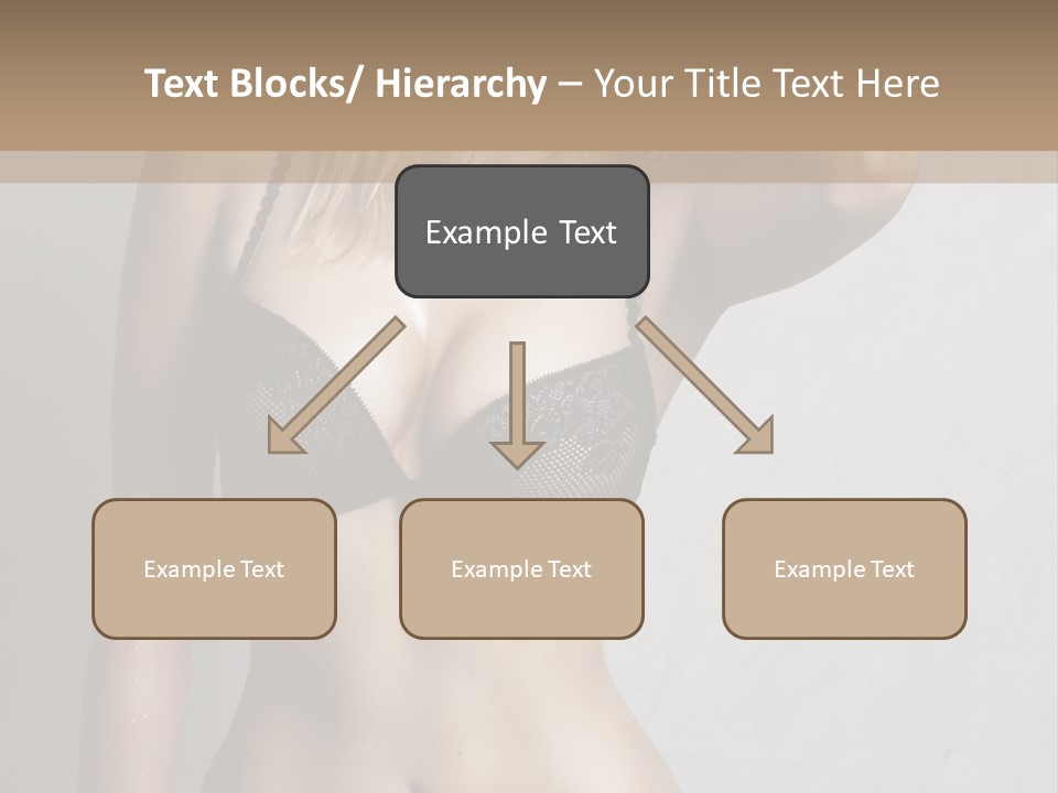 Glamour Beauty Shape PowerPoint Template