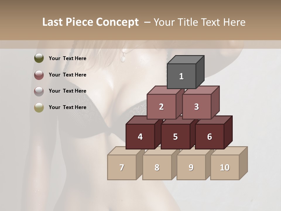 Glamour Beauty Shape PowerPoint Template