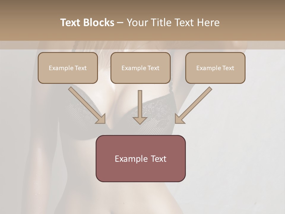 Glamour Beauty Shape PowerPoint Template