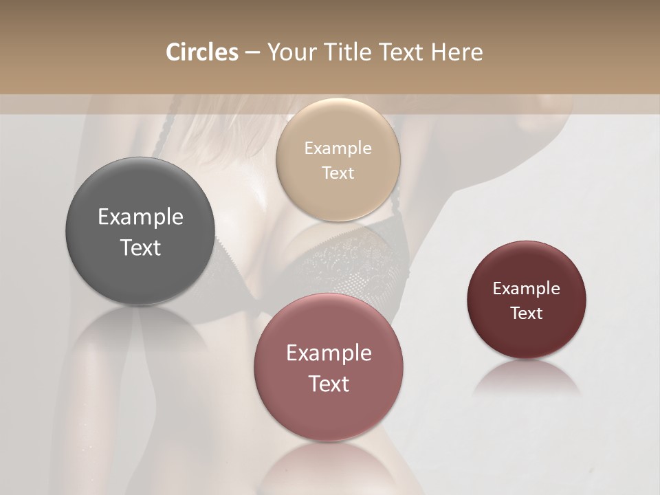 Glamour Beauty Shape PowerPoint Template