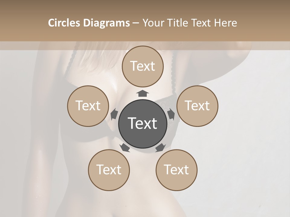 Glamour Beauty Shape PowerPoint Template