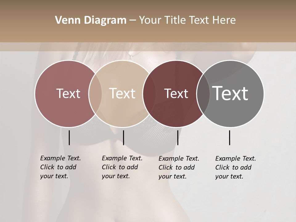 Glamour Beauty Shape PowerPoint Template