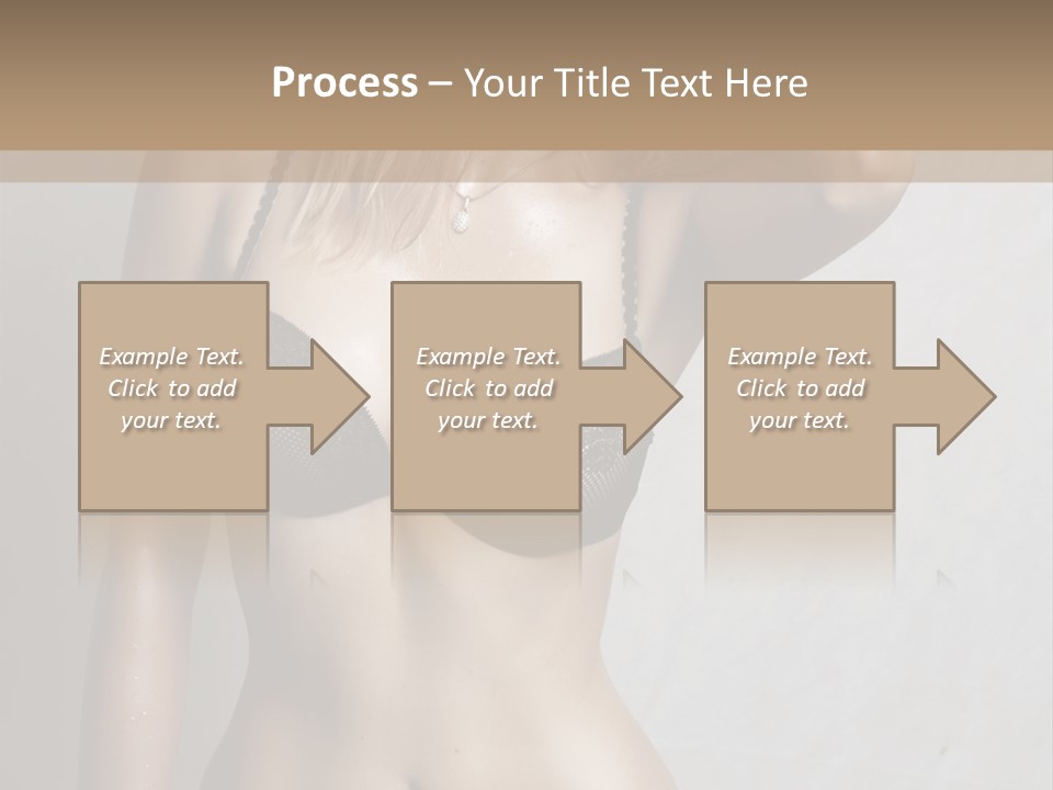 Glamour Beauty Shape PowerPoint Template