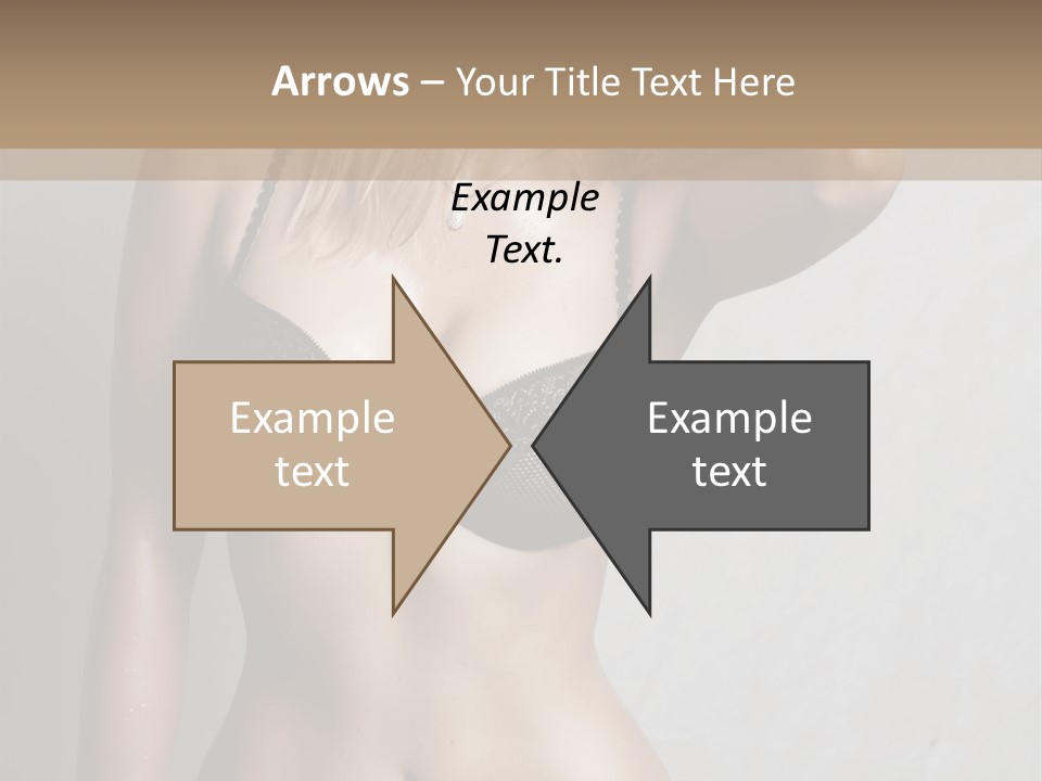 Glamour Beauty Shape PowerPoint Template