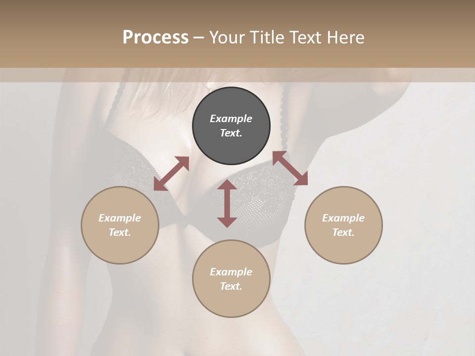 Glamour Beauty Shape PowerPoint Template