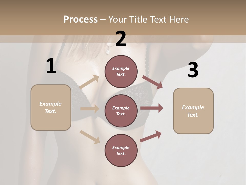 Glamour Beauty Shape PowerPoint Template