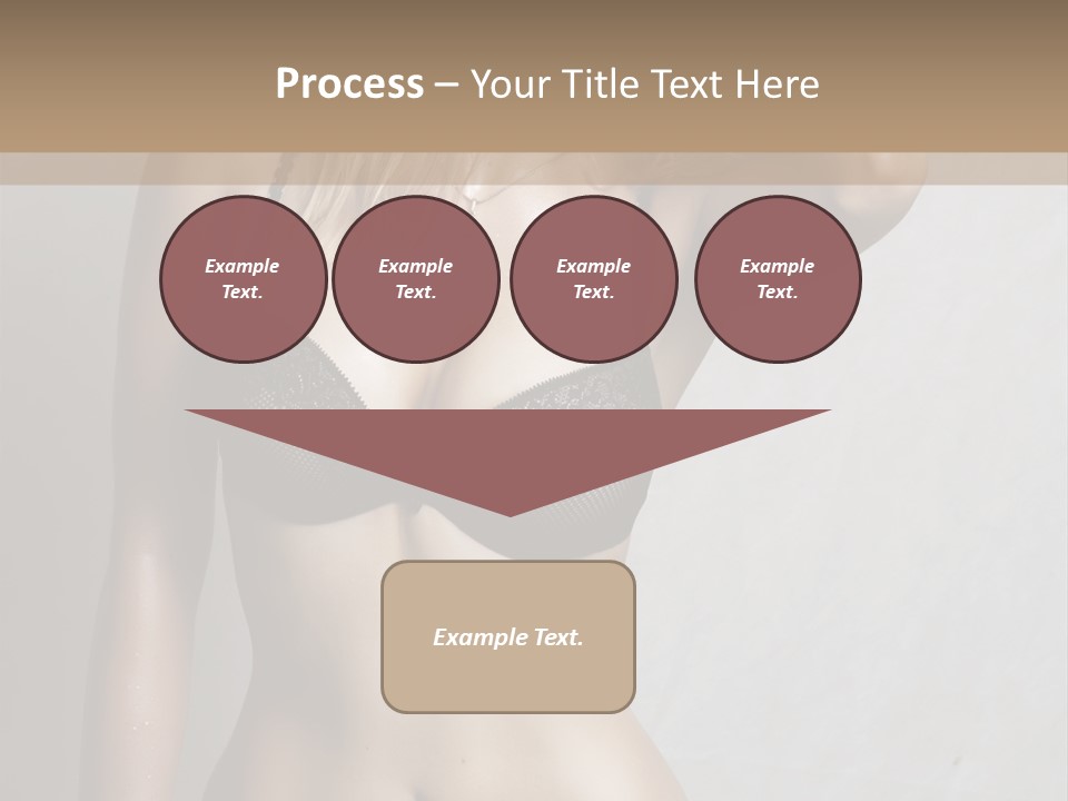 Glamour Beauty Shape PowerPoint Template
