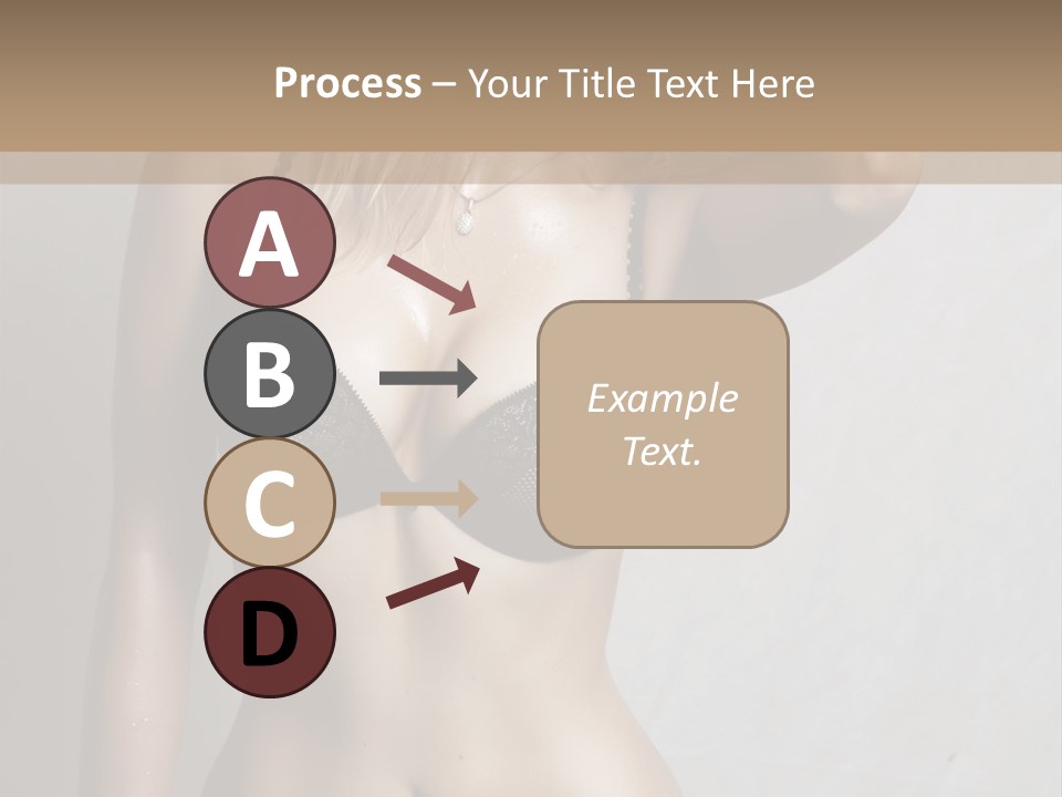 Glamour Beauty Shape PowerPoint Template