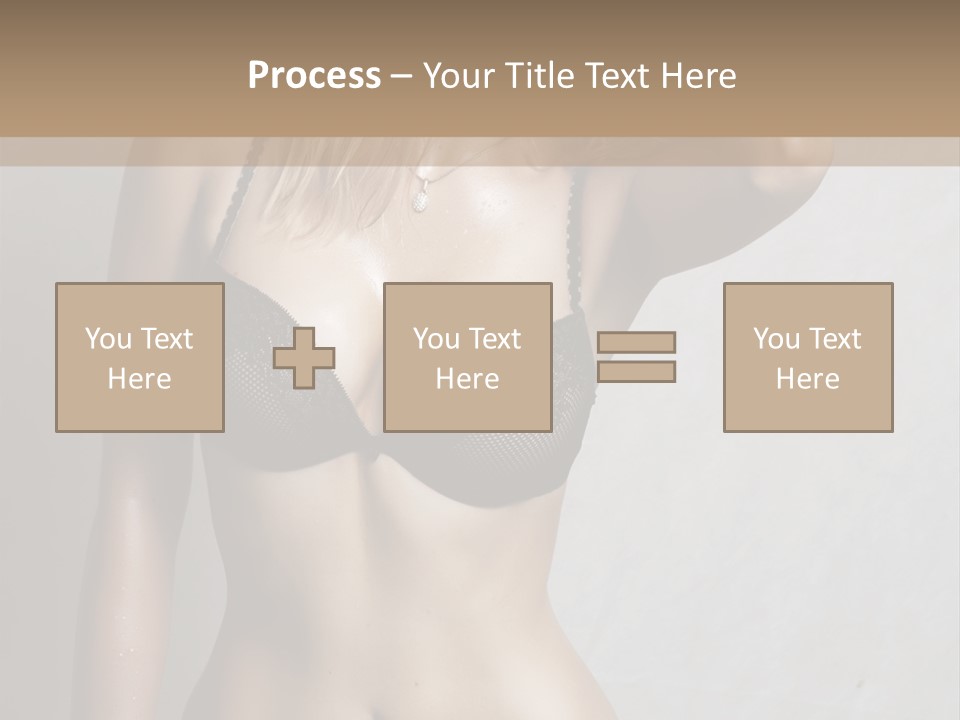 Glamour Beauty Shape PowerPoint Template