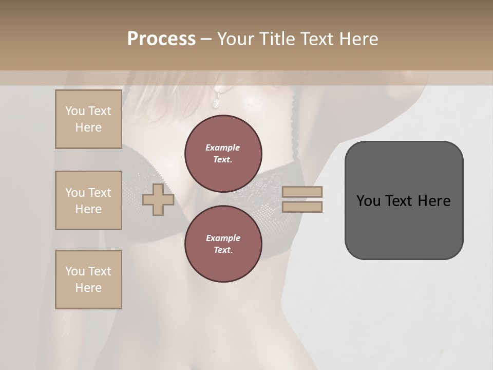 Glamour Beauty Shape PowerPoint Template