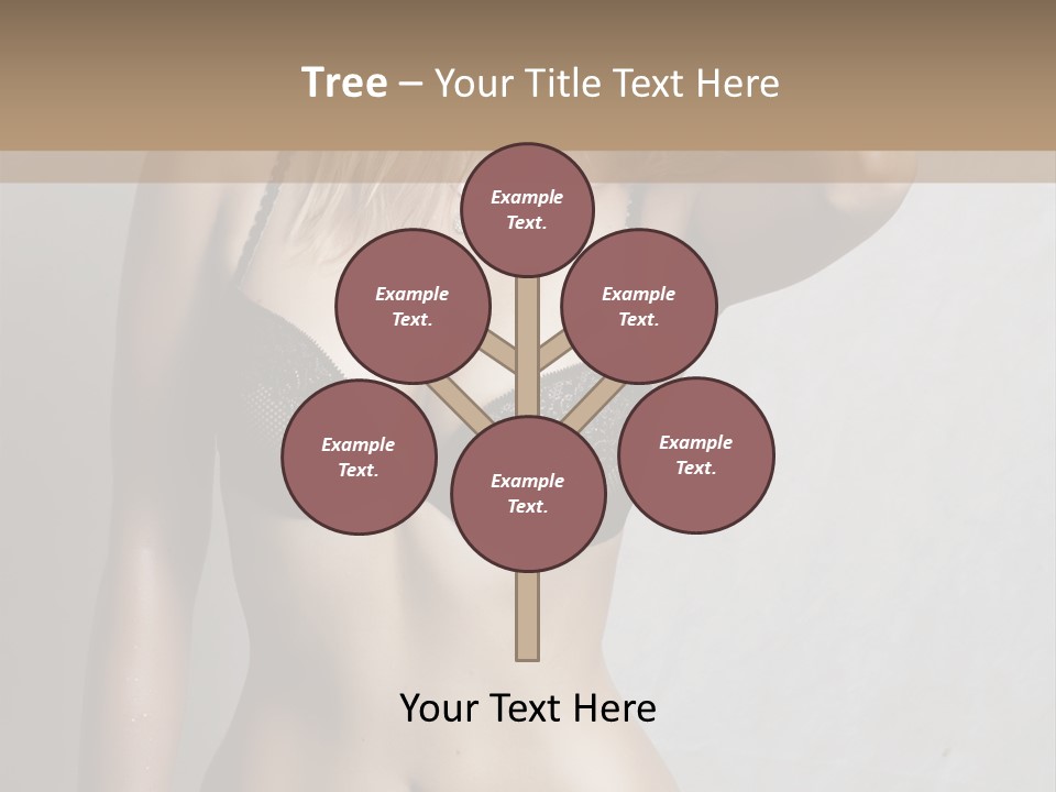 Glamour Beauty Shape PowerPoint Template