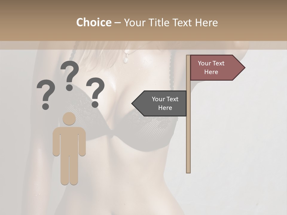 Glamour Beauty Shape PowerPoint Template