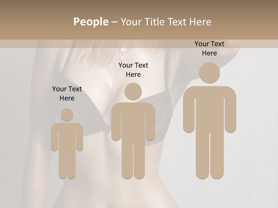 Glamour Beauty Shape PowerPoint Template