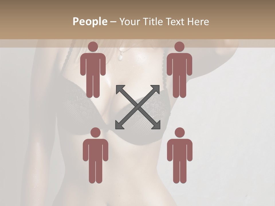 Glamour Beauty Shape PowerPoint Template