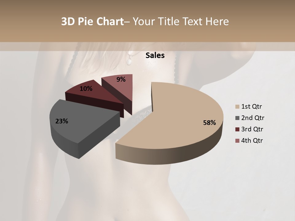 Glamour Beauty Shape PowerPoint Template