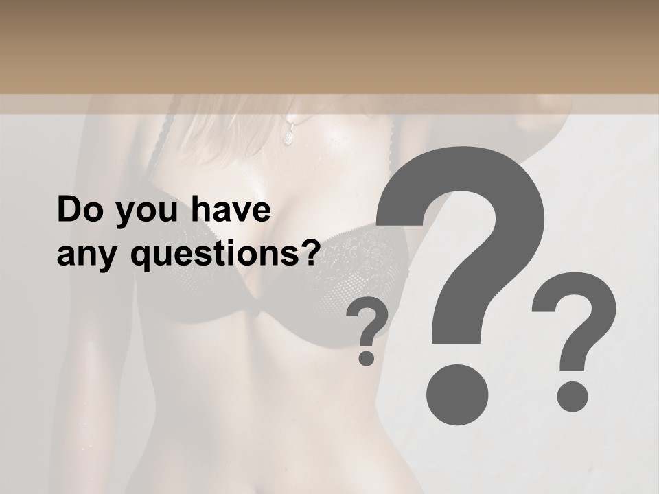 Glamour Beauty Shape PowerPoint Template