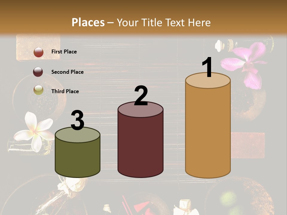 Spice Spa Orchid PowerPoint Template