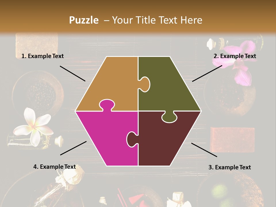 Spice Spa Orchid PowerPoint Template