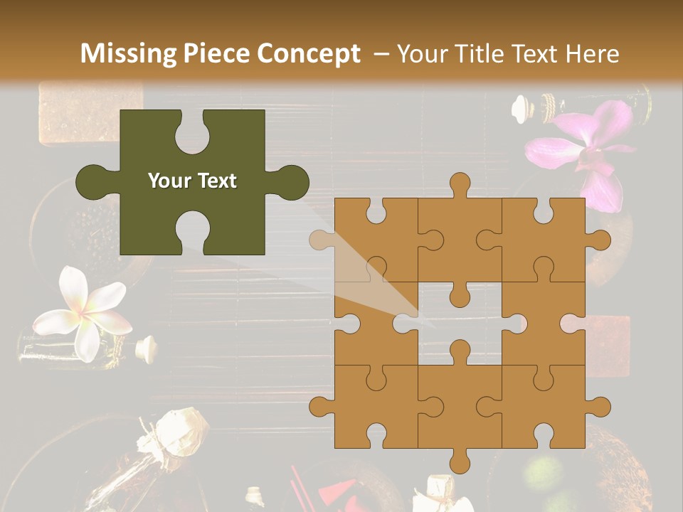 Spice Spa Orchid PowerPoint Template