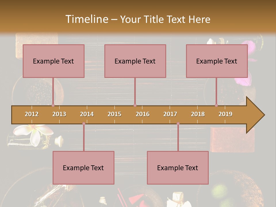 Spice Spa Orchid PowerPoint Template