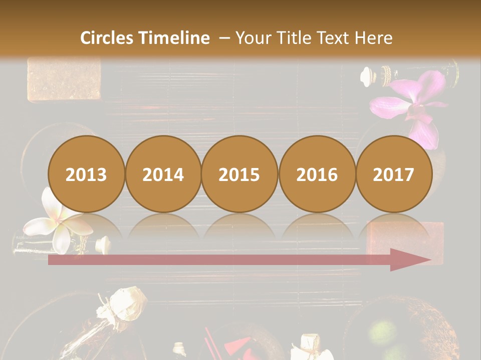 Spice Spa Orchid PowerPoint Template