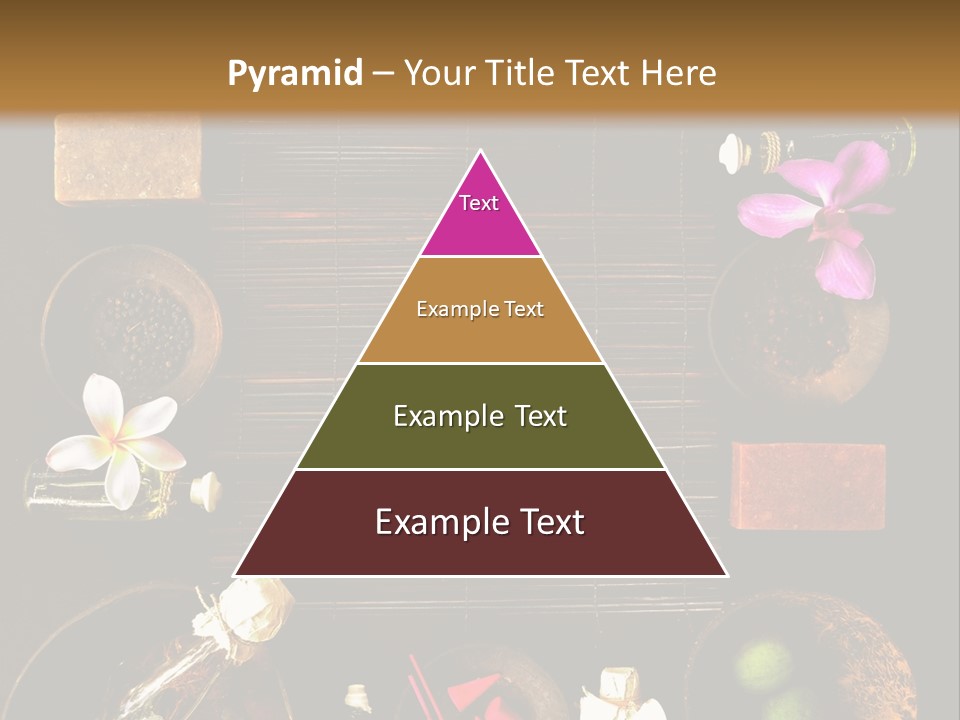 Spice Spa Orchid PowerPoint Template