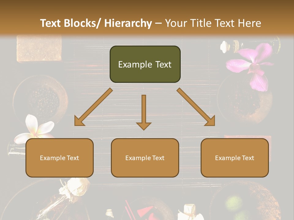 Spice Spa Orchid PowerPoint Template