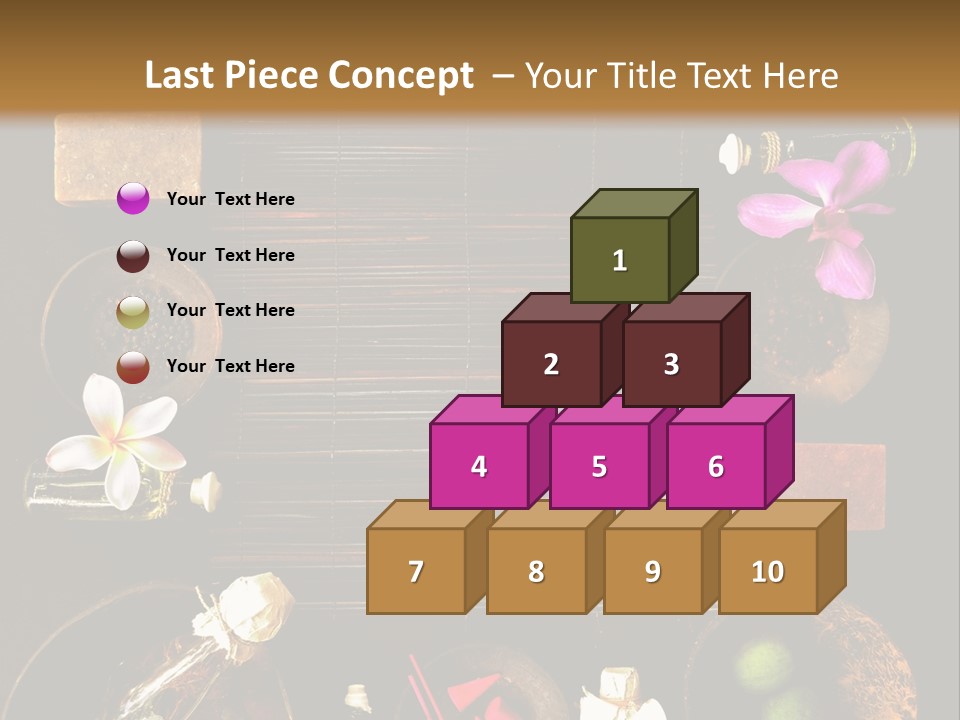 Spice Spa Orchid PowerPoint Template