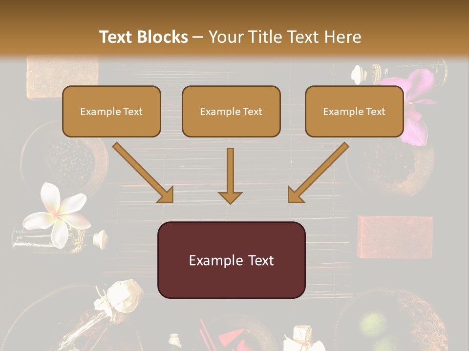 Spice Spa Orchid PowerPoint Template