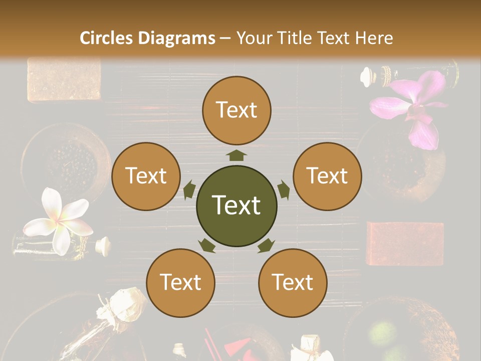 Spice Spa Orchid PowerPoint Template